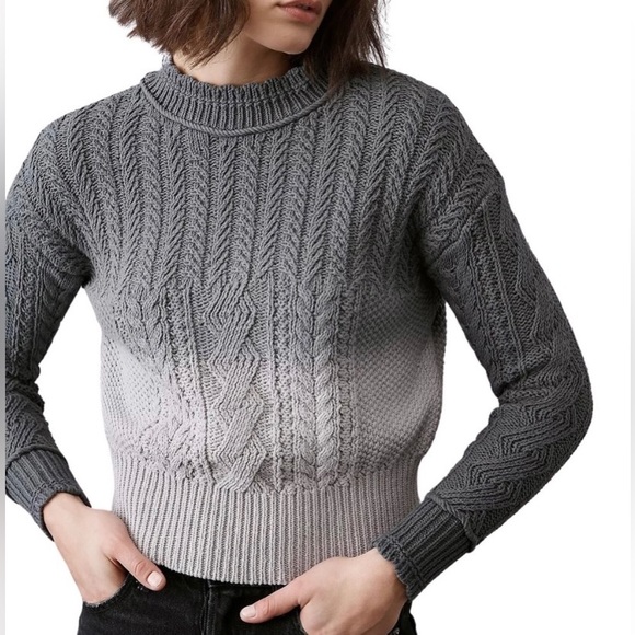 Anthropologie Ombré Sweater size Med - Picture 1 of 8
